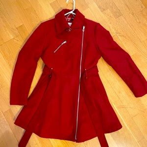 BCBG Red Wool Jacket